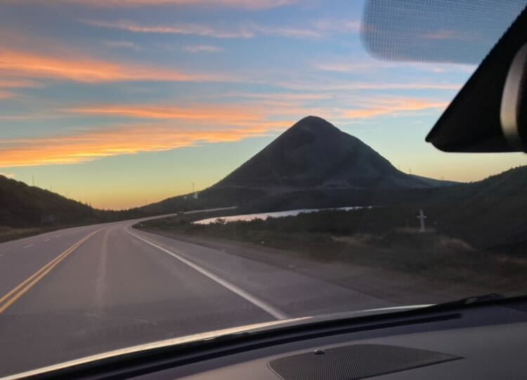 the view once I reached my island at Port Aux Basque